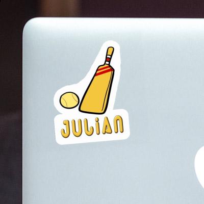 Cricket Bat Sticker Julian Laptop Cricket Bat Sticker Julian Laptop Image
