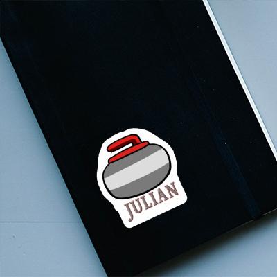 Curling Stone Sticker Julian Laptop Curling Stone Sticker Julian Laptop Image