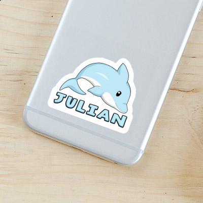 Sticker Dolphin Julian Notebook Sticker Dolphin Julian Gift package Image