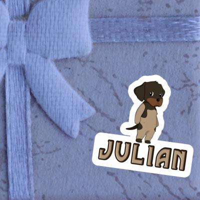 Sticker Julian German Wirehaired Notebook Sticker Julian German Wirehaired Notebook Image