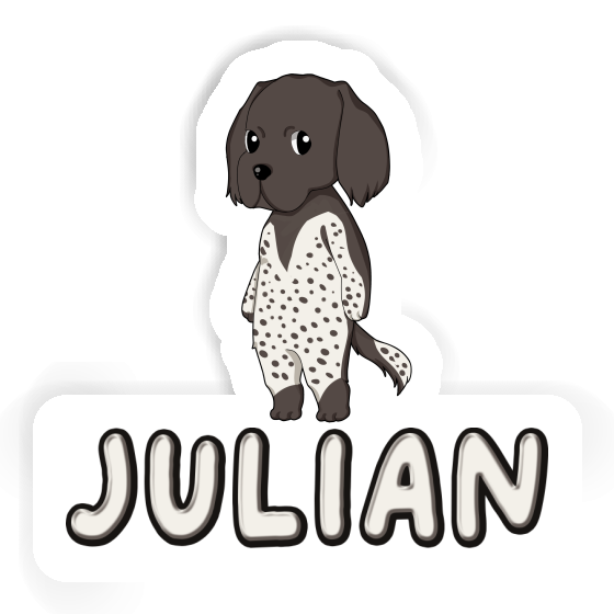 Sticker Small Munsterlander Julian Sticker Small Munsterlander Julian Image