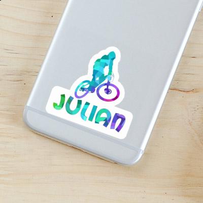 Julian Sticker Downhiller Notebook Julian Sticker Downhiller Notebook Image