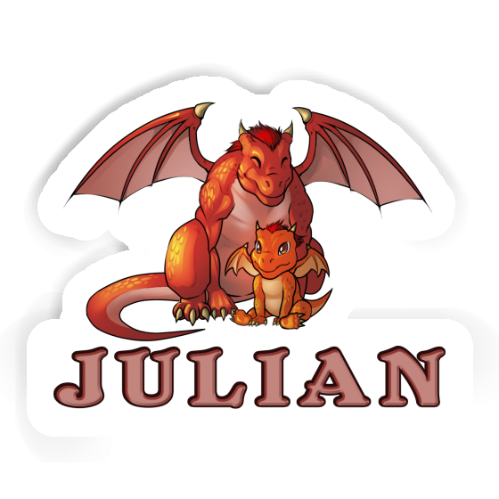 Julian Sticker Dragon Notebook Julian Sticker Dragon Gift package Image