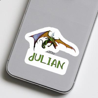 Sticker Julian Dragon Notebook Sticker Julian Dragon Gift package Image