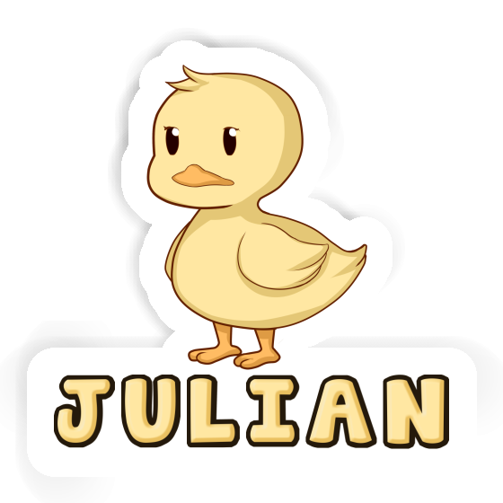 Julian Sticker Ente Notebook Julian Sticker Ente Gift package Image