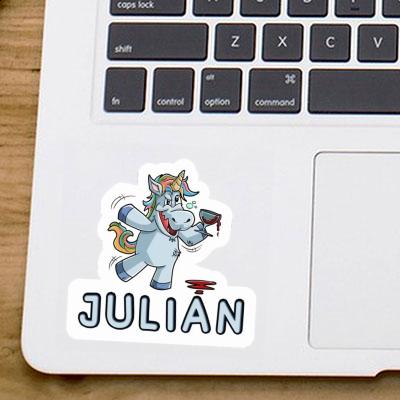 Unicorn Sticker Julian Laptop Unicorn Sticker Julian Laptop Image