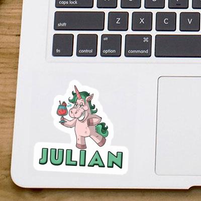 Julian Sticker Party-Einhorn Laptop Julian Sticker Party-Einhorn Laptop Image