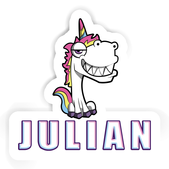 Unicorn Sticker Julian Notebook Unicorn Sticker Julian Notebook Image