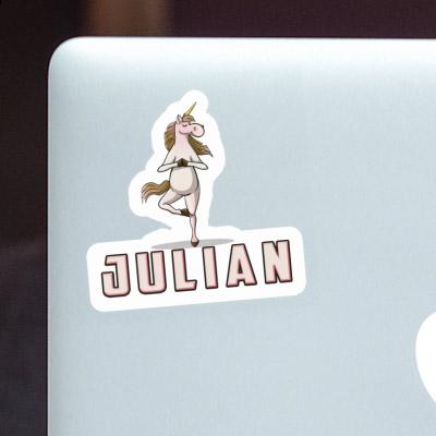 Sticker Julian Unicorn Notebook Sticker Julian Unicorn Notebook Image
