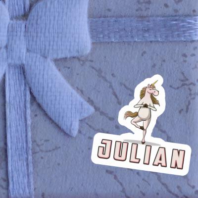 Sticker Julian Unicorn Laptop Sticker Julian Unicorn Laptop Image