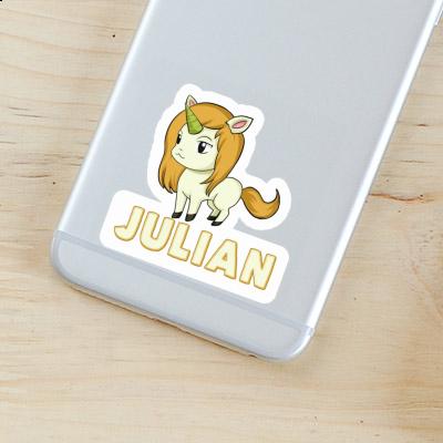 Unicorn Sticker Julian Notebook Unicorn Sticker Julian Notebook Image