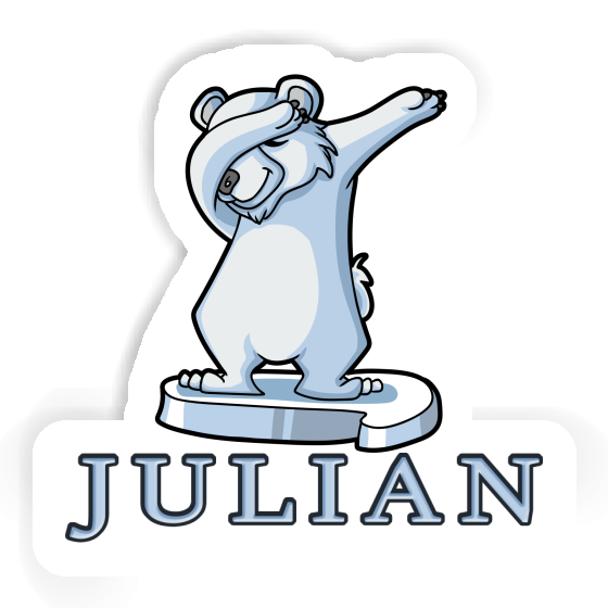 Julian Sticker Bear Laptop Julian Sticker Bear Laptop Image
