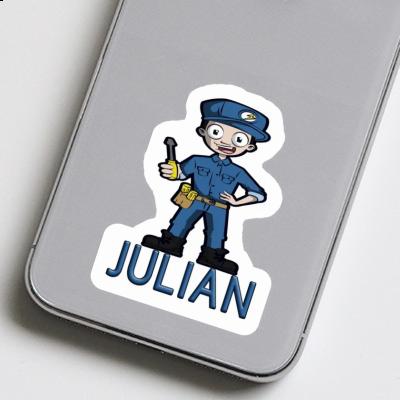 Julian Sticker Electrician Julian Sticker Electrician Image