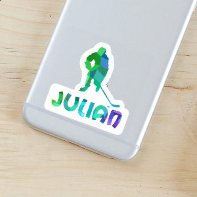 Hockey Player Sticker Julian Hockey Player Sticker Julian Image