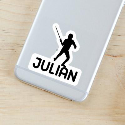 Sticker Julian Fencer Laptop Sticker Julian Fencer Laptop Image