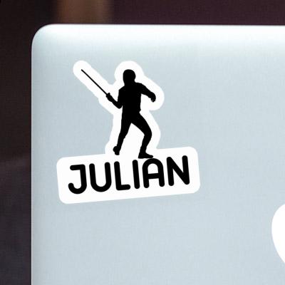 Sticker Julian Fencer Notebook Sticker Julian Fencer Notebook Image