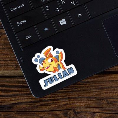 Sticker Julian Fisch Notebook Sticker Julian Fisch Gift package Image