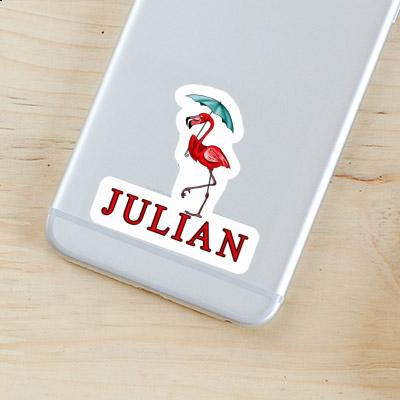 Julian Sticker Flamingo Notebook Julian Sticker Flamingo Notebook Image