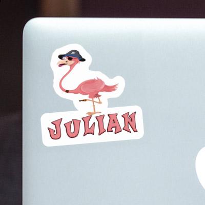 Flamingo Sticker Julian Flamingo Sticker Julian Image