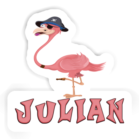 Flamingo Sticker Julian Notebook Flamingo Sticker Julian Gift package Image