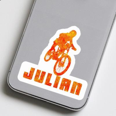 Julian Sticker Freeride Biker Notebook Julian Sticker Freeride Biker Gift package Image
