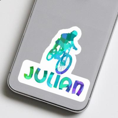 Sticker Julian Freeride Biker Sticker Julian Freeride Biker Image