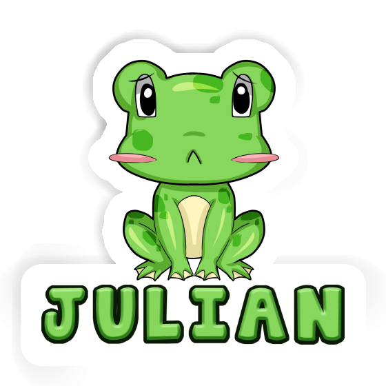 Toad Sticker Julian Notebook Toad Sticker Julian Gift package Image