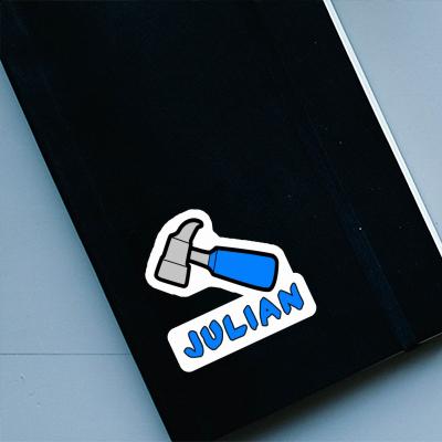 Sticker Julian Gavel Notebook Sticker Julian Gavel Gift package Image