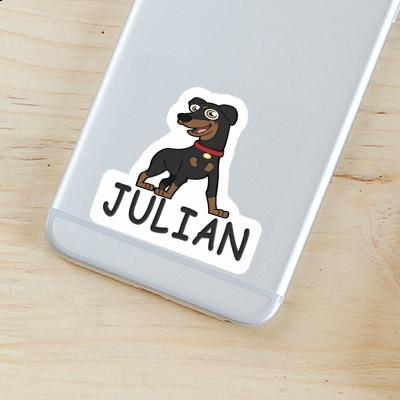 Julian Sticker Pinscher Notebook Julian Sticker Pinscher Gift package Image