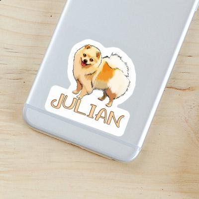 Sticker Julian German Spitz Sticker Julian German Spitz Image