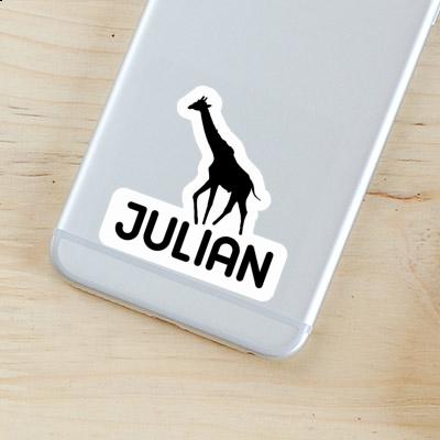 Sticker Giraffe Julian Notebook Sticker Giraffe Julian Gift package Image