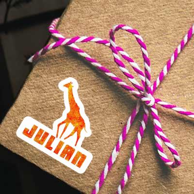 Giraffe Aufkleber Julian Notebook Giraffe Aufkleber Julian Gift package Image