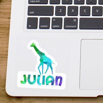 Sticker Julian Giraffe Notebook Sticker Julian Giraffe Gift package Image