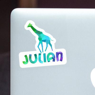 Julian Sticker Giraffe Laptop Julian Sticker Giraffe Laptop Image