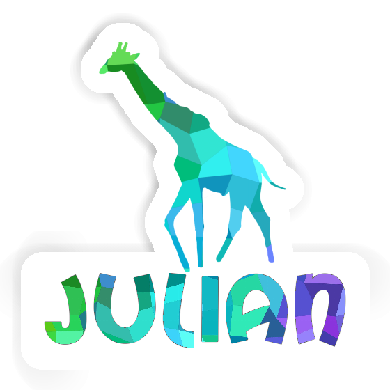 Sticker Julian Giraffe Notebook Sticker Julian Giraffe Gift package Image