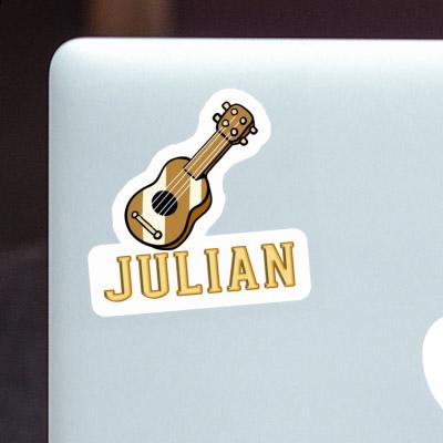 Sticker Guitar Julian Notebook Sticker Guitar Julian Gift package Image