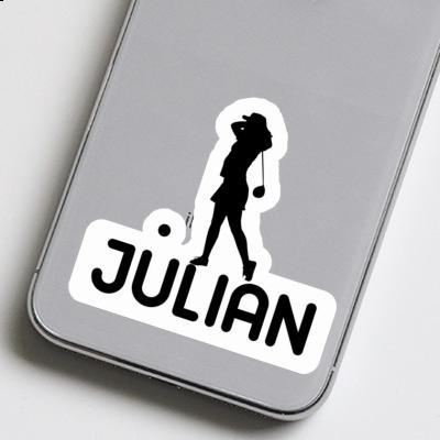 Sticker Golfer Julian Sticker Golfer Julian Image
