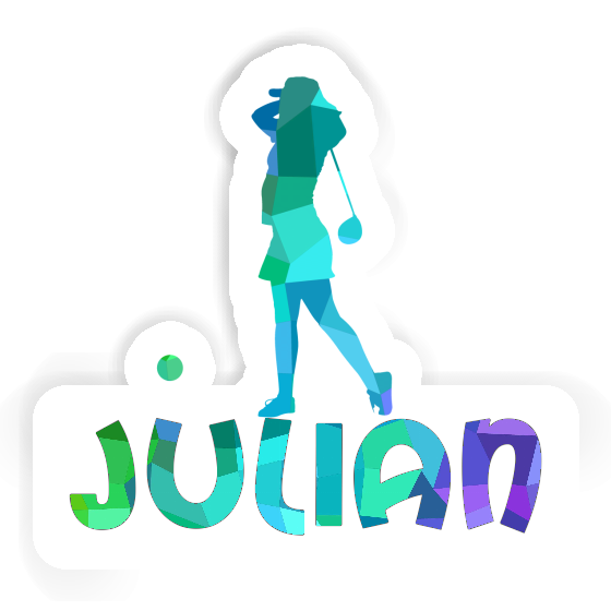 Sticker Julian Golfer Laptop Sticker Julian Golfer Laptop Image
