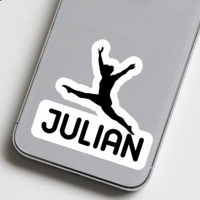 Aufkleber Julian Gymnastin Laptop Aufkleber Julian Gymnastin Laptop Image