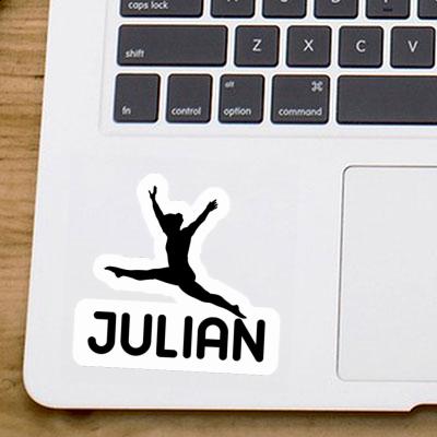 Gymnast Sticker Julian Laptop Gymnast Sticker Julian Laptop Image