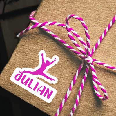 Sticker Julian Gymnast Notebook Sticker Julian Gymnast Notebook Image