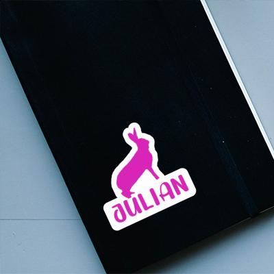 Sticker Rabbit Julian Notebook Sticker Rabbit Julian Gift package Image