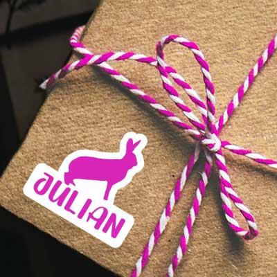 Sticker Rabbit Julian Notebook Sticker Rabbit Julian Gift package Image