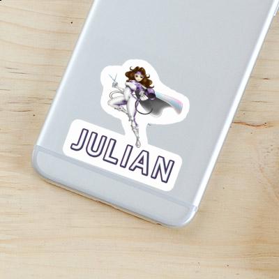 Sticker Hairdresser Julian Notebook Sticker Hairdresser Julian Gift package Image