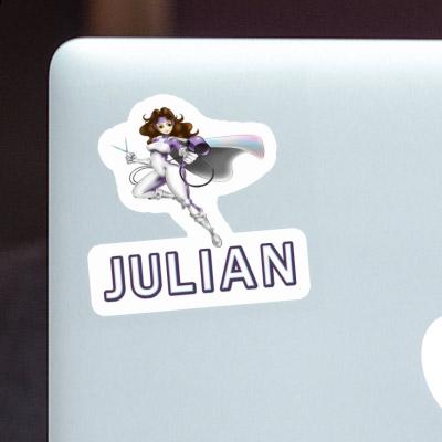 Sticker Hairdresser Julian Laptop Sticker Hairdresser Julian Laptop Image
