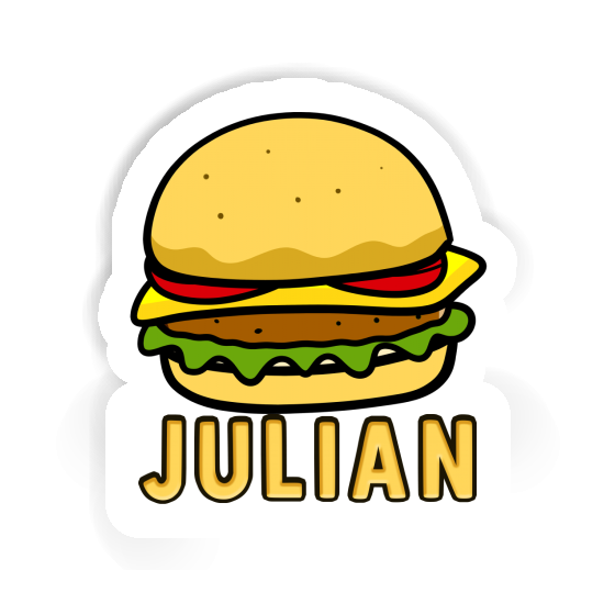Julian Sticker Beefburger Laptop Julian Sticker Beefburger Laptop Image