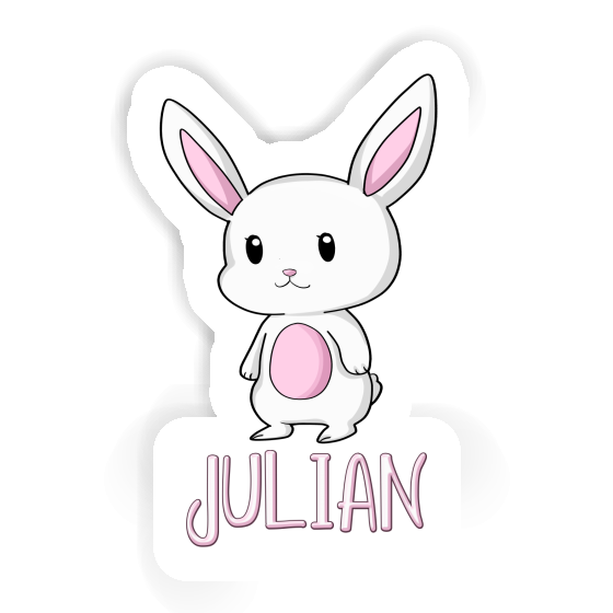 Sticker Hare Julian Notebook Sticker Hare Julian Gift package Image