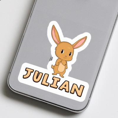Sticker Rabbit Julian Notebook Sticker Rabbit Julian Gift package Image