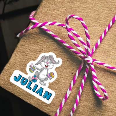 Sticker Easter Bunny Julian Notebook Sticker Easter Bunny Julian Notebook Image