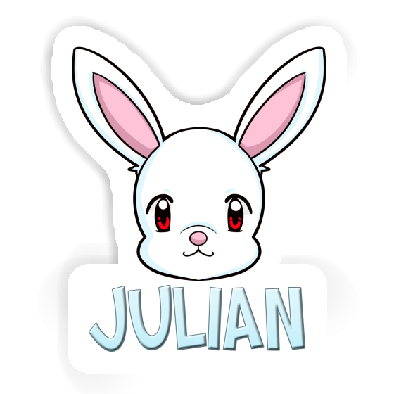 Sticker Rabbit Julian Notebook Sticker Rabbit Julian Gift package Image